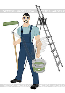 Repairman - royalty-free vector image