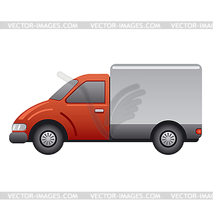 Delivery car - vector clip art