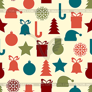 Christmas pattern - vector clip art