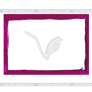 Фиолетовый гранж кадр - изображение в формате EPS