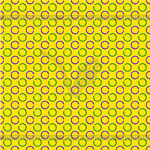 Mardi Gras seamless pattern - vector clipart