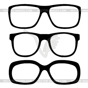 Eyeglasses set - vector image