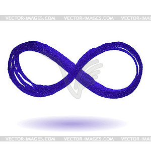 Infinity symbol - vector image