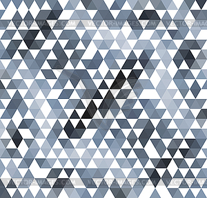 Abstract gray mosaic pattern - vector clip art