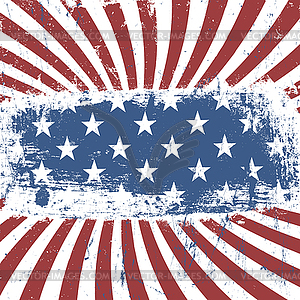 American patriotic vintage background. , EPS10 - vector EPS clipart