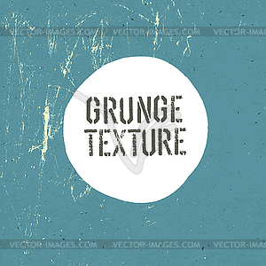 Grunge texture template - vector clipart