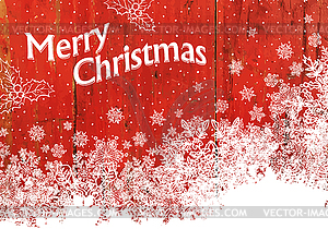 Vintage Christmas Greeting card. , EPS10 - vector clipart / vector image