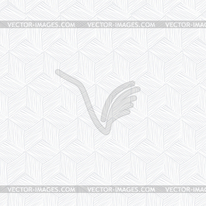 Seamless repeating cubes hand-drawn pattern - vector clip art