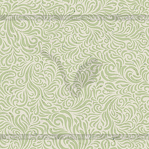 Бесшовные цветочный узор на бумаге из вторичного сырья текстуры - векторное изображение