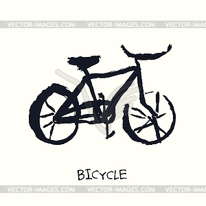 Bicycle. Singlespeed - vector clipart