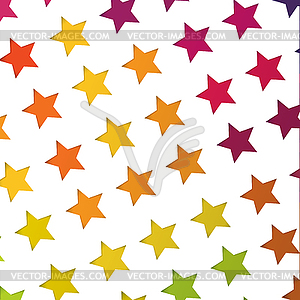 Abstract colorful stars background - vector clip art