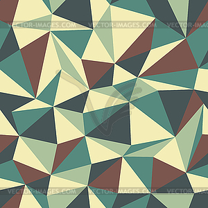 Retro Triangle seamless pattern - vector clip art