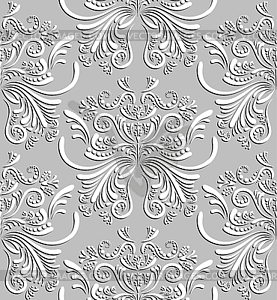 Floral Seamless Pattern Background - vector clipart