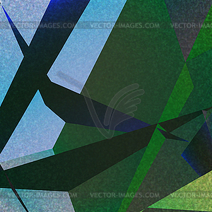 Retro geometric background with colorful triangles - vector image