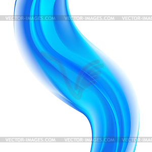Абстрактный размытый синий фон потока - изображение в векторе / векторный клипарт