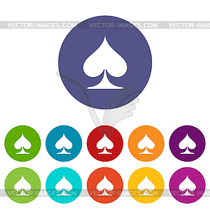 Card flat icon - vector image