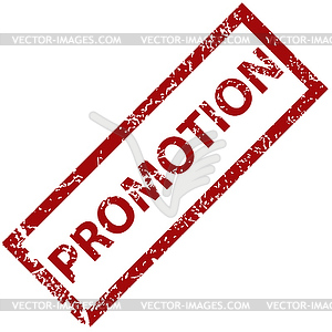 Promotion rubber stamp - vector clipart