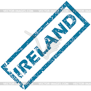 Ireland rubber stamp - vector clip art