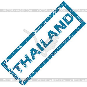 Thailand rubber stamp - vector clipart