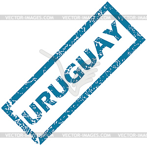 Uruguay rubber stamp - vector clipart