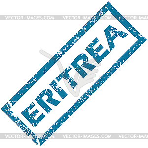 Eritrea rubber stamp - vector clipart