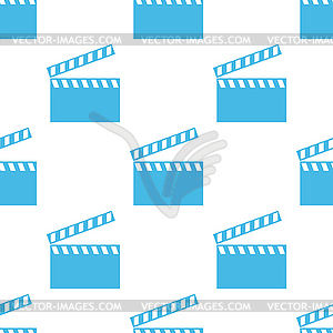 Film seamless pattern - vector clipart