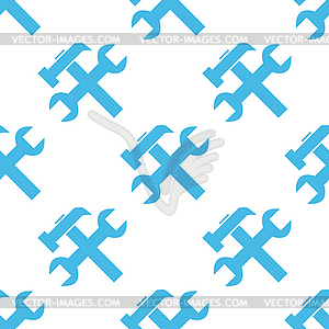 Repair seamless pattern - stock vector clipart