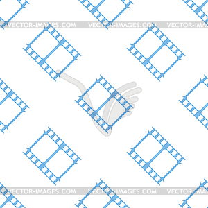 Film seamless pattern - vector clipart