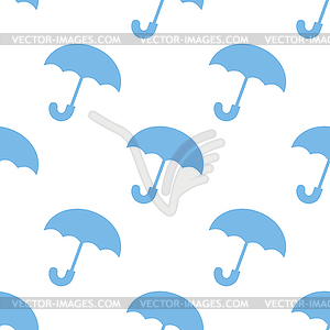 Umbrella seamless pattern - vector image