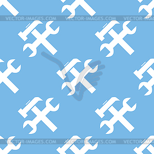 Repair seamless pattern - color vector clipart