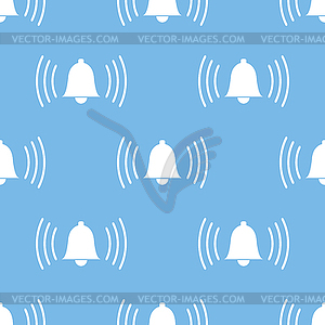 Alarmclock seamless pattern - vector image