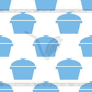 Pan seamless pattern - vector image