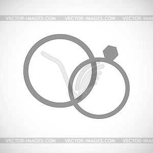 Брак черный значок - клипарт в векторном виде