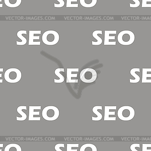 Seo бесшовные модели - изображение в векторе