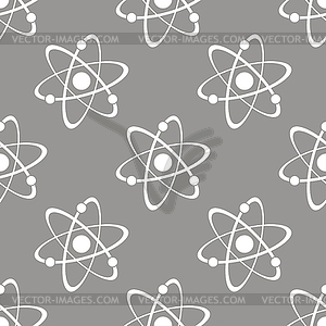 Atom бесшовные модели - векторное изображение