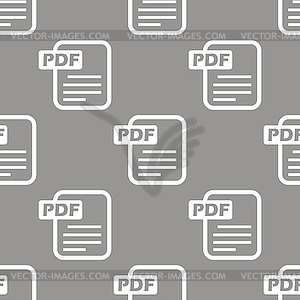 Pdf бесшовные модели - векторная иллюстрация