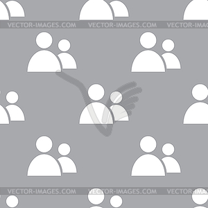 Leader seamless pattern - vector clipart