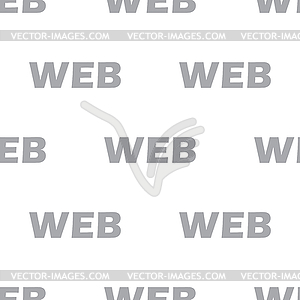 New Web seamless pattern - vector image