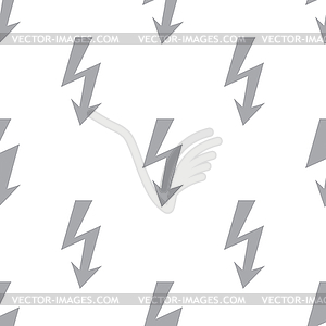 New Lightning seamless pattern - vector clipart