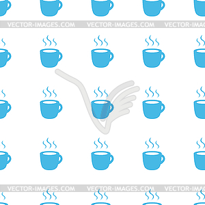 Unique Coffee seamless pattern - royalty-free vector image