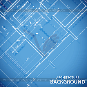 New building plan background - vector clip art