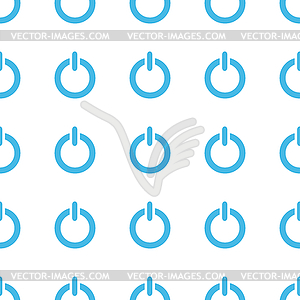 Unique Power seamless pattern - vector image