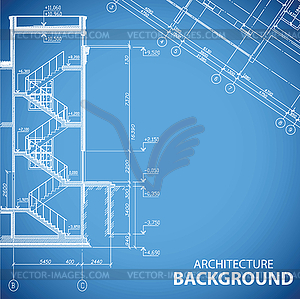 Unique building backgrounds - vector clipart