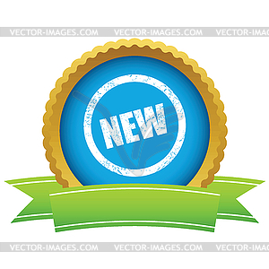 Gold new logo - vector image