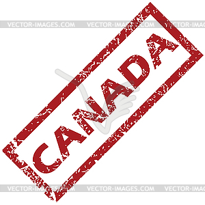 New Canada rubber stamp - vector clipart