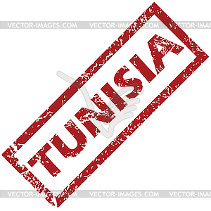 New Tunisia rubber stamp - royalty-free vector image