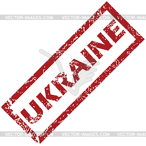 New Ukraine rubber stamp - vector clip art