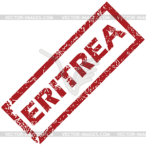 Новый Эритрея штамп - рисунок в векторе