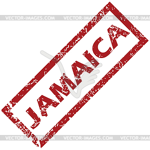 New Jamaica rubber stamp - vector clip art