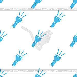 Flashlight white pattern - vector image